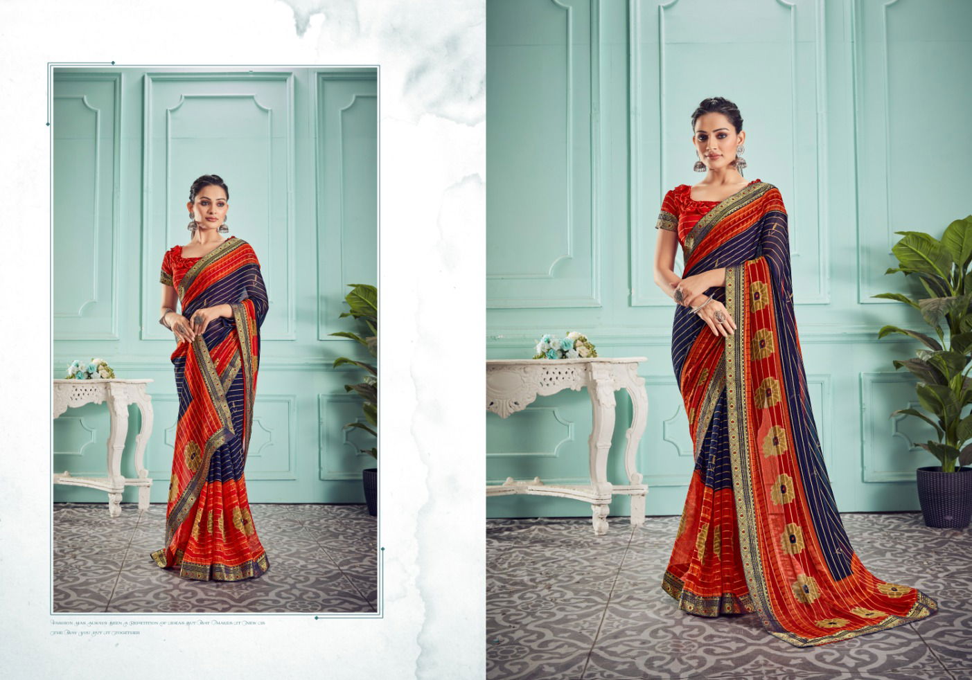 Shangrila By Ynf Georgette Daily Wear Sarees Catalog
